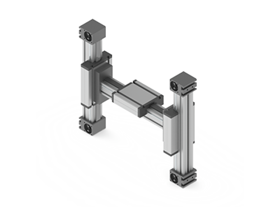 Bahr modules voor plaatsen van de dozen op de pallet