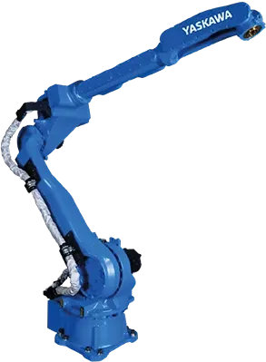 Robot applicatie met een groot bereik door zijn lange arm. Perfect voor robotprojecten.