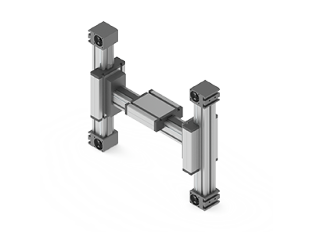 Bahr modules voor plaatsen 
van de dozen op de pallet  